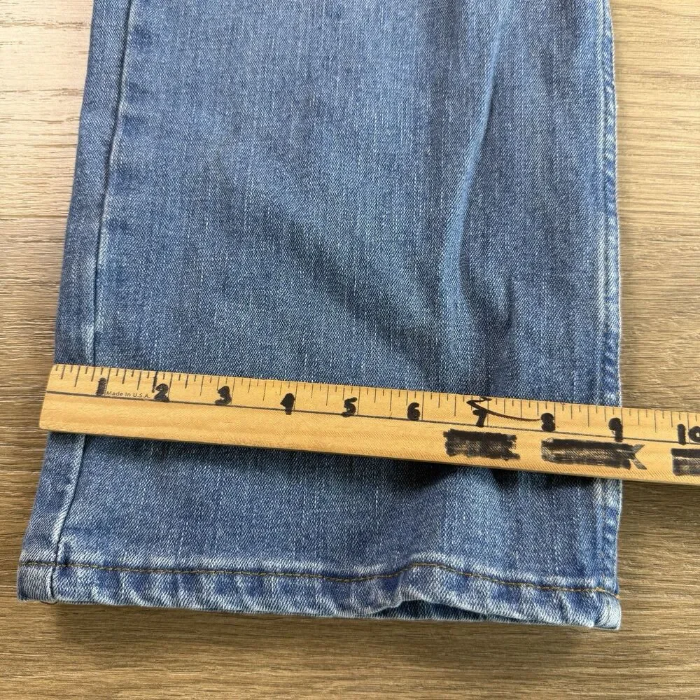Wrangler Jeans Men 36x34 20X Style 01 Competition Relaxed Fit Flex Blue Denim